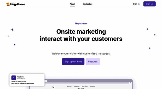 hey-there.io