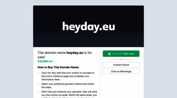 heyday.eu