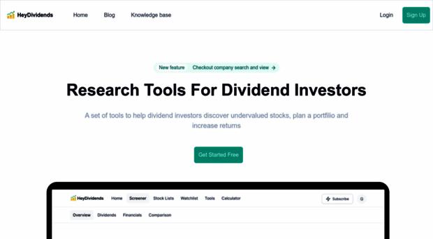 heydividends.com