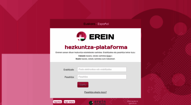 hezkuntza.erein.com