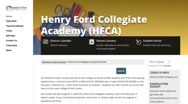 hfca.dearbornschools.org