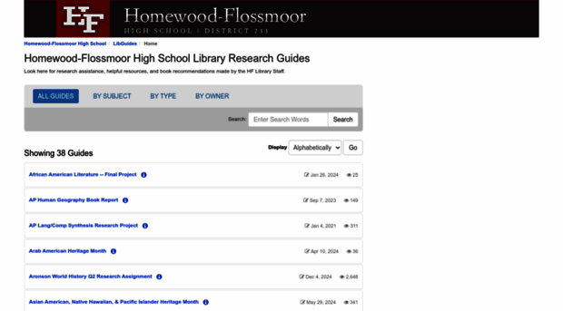 hfhs-hf233.libguides.com