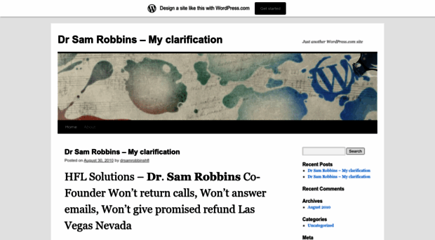 hflsolutionsdrsamrobbin.wordpress.com