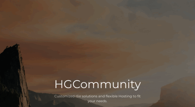 hgcommunity.net