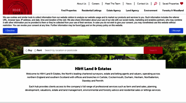 hhlandestates.co.uk