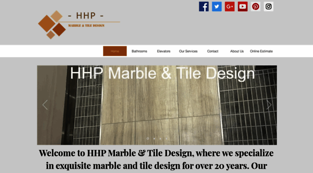 hhpmarbleandtile.com