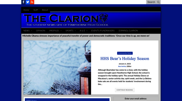 hhsclarionnews.com