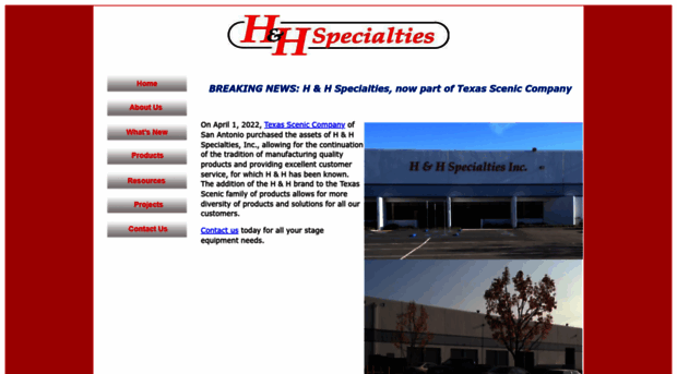 hhspecialties.com