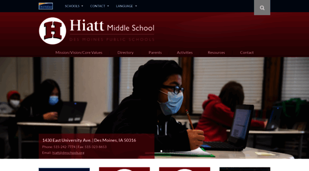 hiatt.dmschools.org