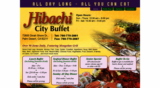 hibachicitybuffet.net