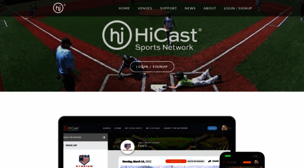 hicastsports.com