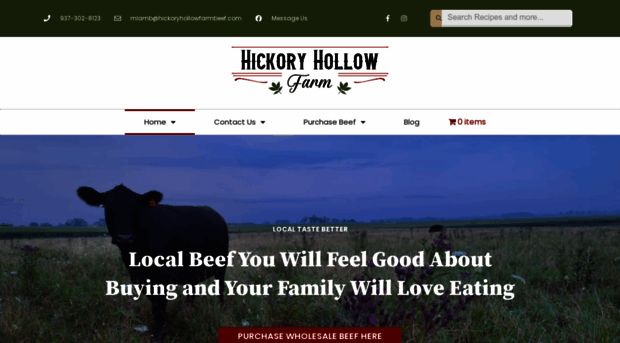 hickoryhollowfarmbeef.com