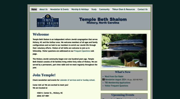 hickoryjewishcenter.com