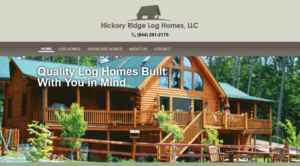 hickoryridgeloghomes.com