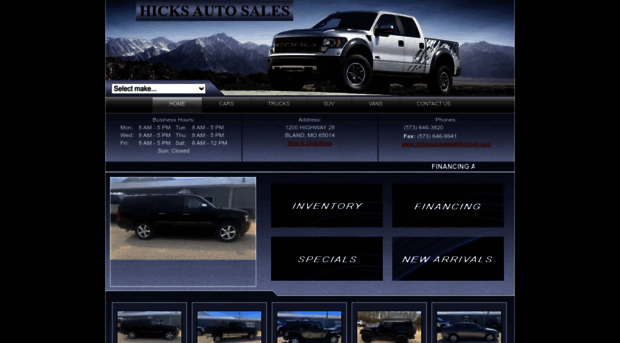 hicksautosales.com