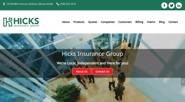 hicksinsurance.com