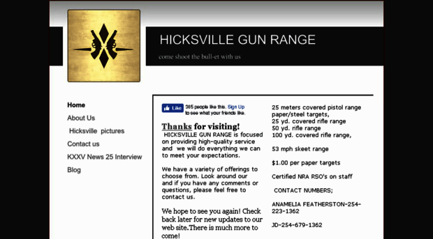 hicksvillegunrange.com