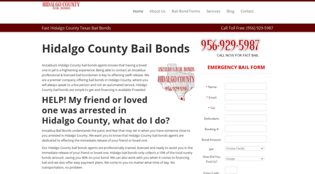 hidalgocountybailbonds.com