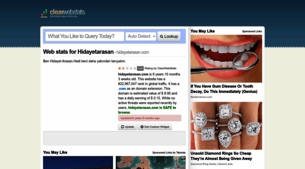 hidayetarasan.com.clearwebstats.com