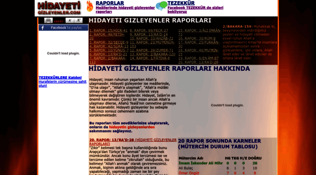 hidayetigizleyenler.com