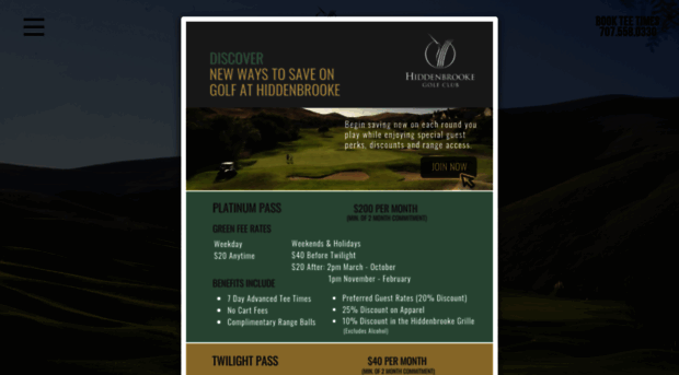 hiddenbrookegolf.com