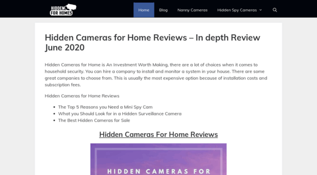 hiddencamerasforhome.org