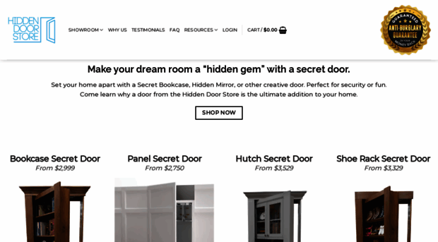 hiddendoorstore.com