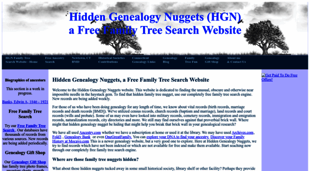 hiddengenealogynuggets.com