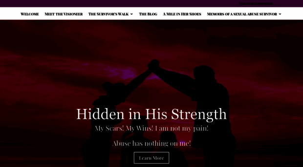 hiddeninhisstrength.com