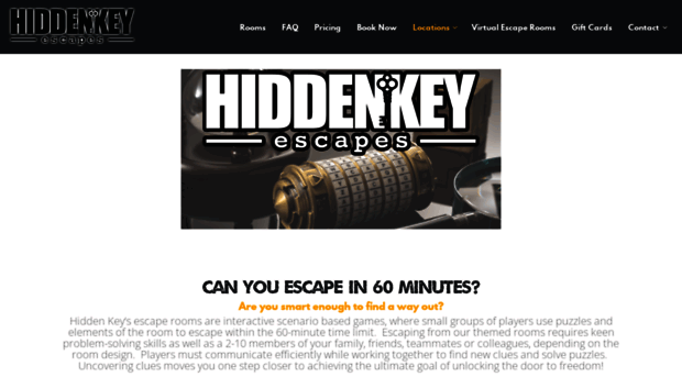 hiddenkeyescapes.com