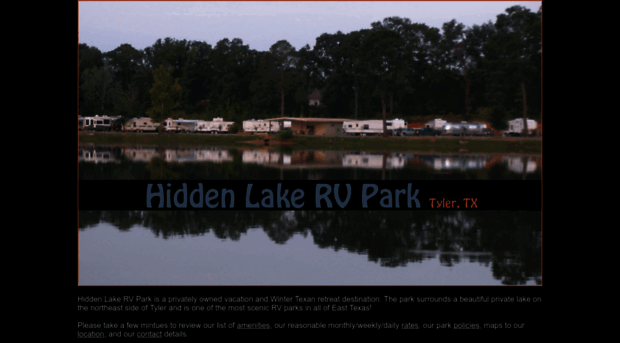 hiddenlakervpark.com