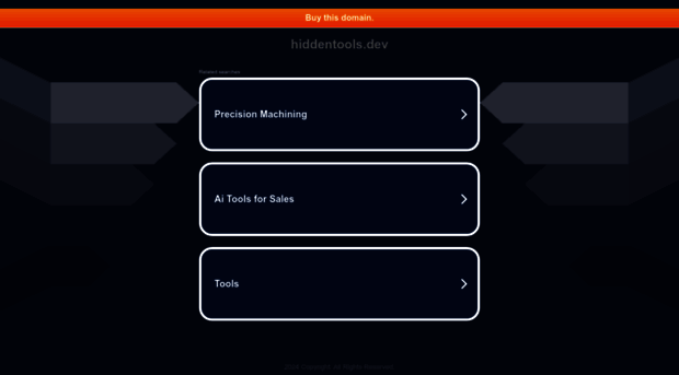 hiddentools.dev
