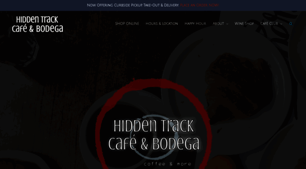 hiddentrackcafe.com