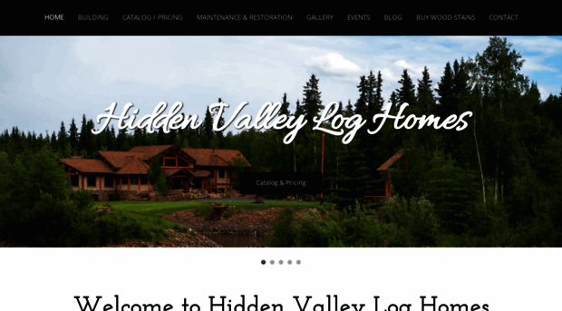 hiddenvalleyloghomes.com