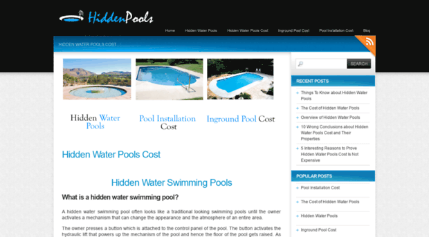 hiddenwaterpoolscost.org