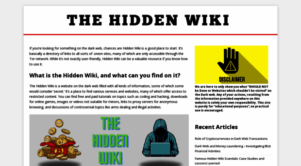 hiddenwiki.wiki