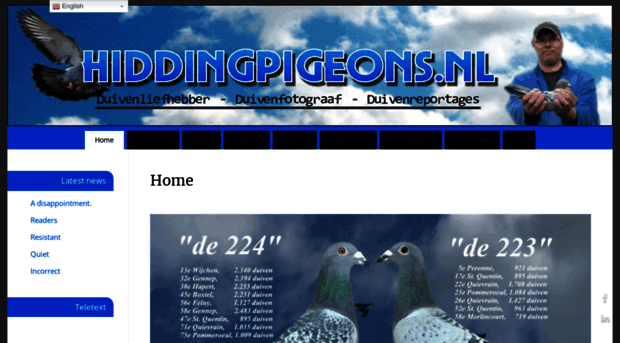 hiddingpigeons.nl