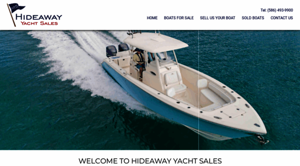 hideawayyachtsales.com