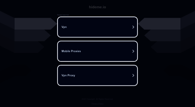 hideme.io