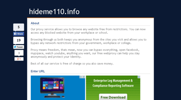 hideme110.info