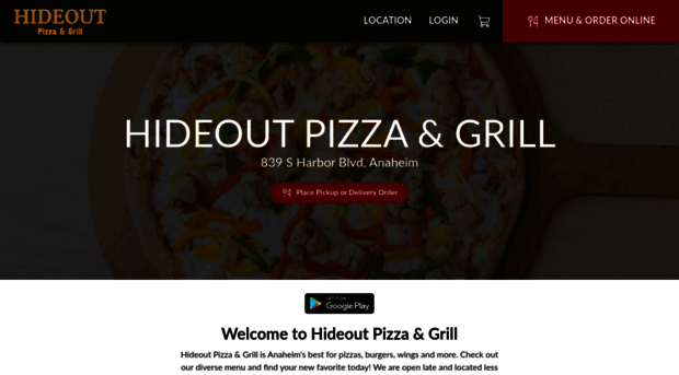 hideoutpizzaanaheim.com