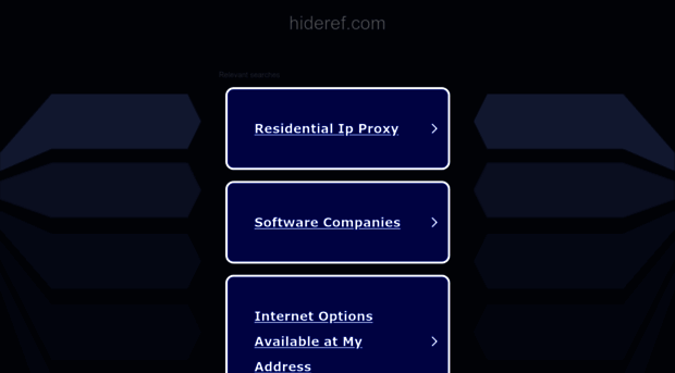 hideref.com