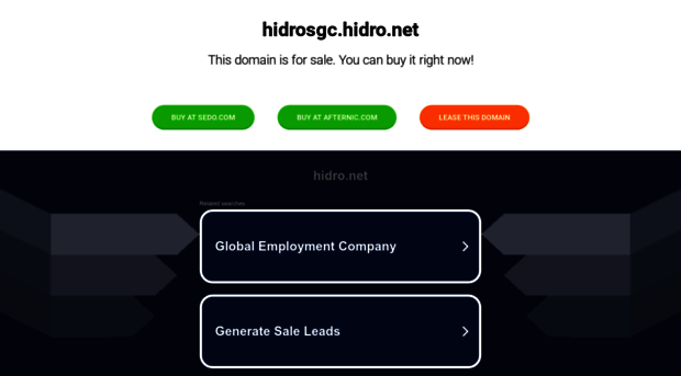 hidrosgc.hidro.net