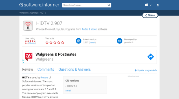 hidtv.software.informer.com