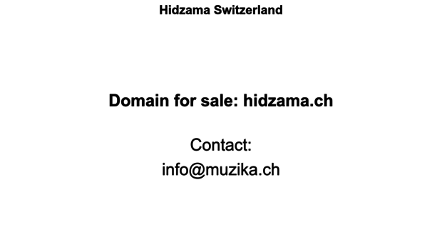 hidzama.ch