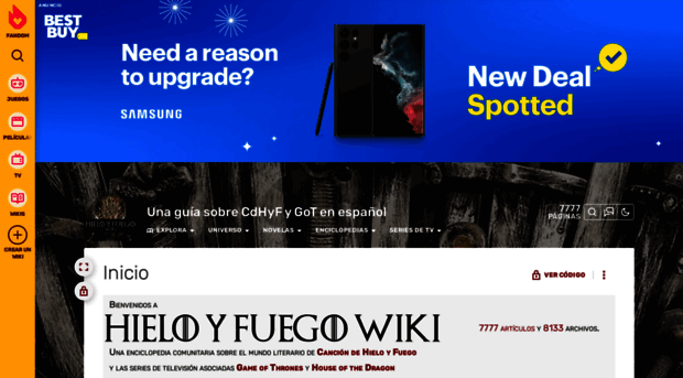 hieloyfuego.wikia.com