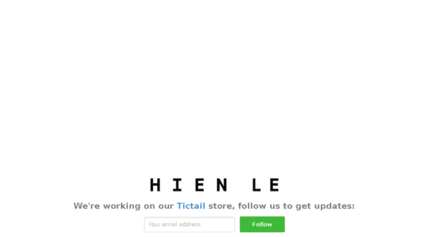 hienle.tictail.com