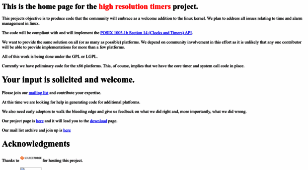 high-res-timers.sourceforge.net