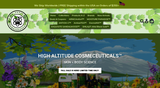 highaltitudecosmeceuticals.com