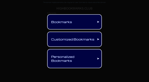 highbookmarks.club